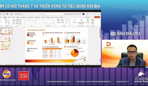 Digiworld ước lãi 140 tỷ đồng quý II, tăng 20%