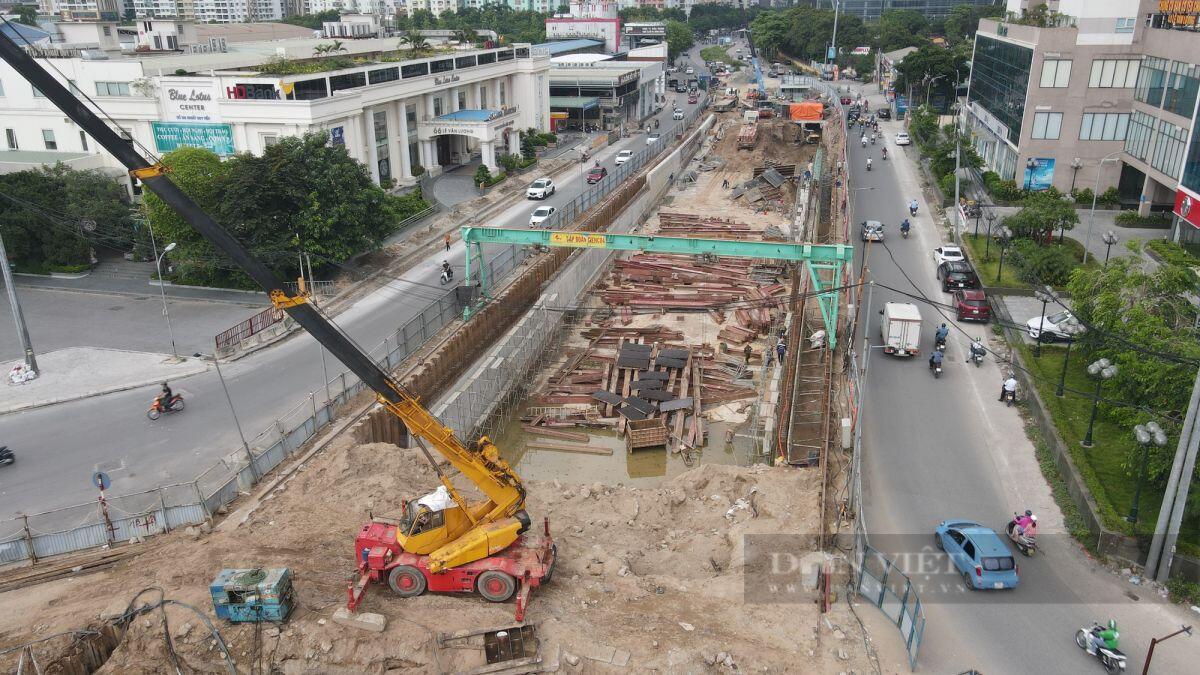 Dự án hầm chui Lê Văn Lương "bứt tốc", liệu có giúp Hà Nội giảm tắc đường?