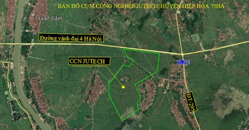 Chuyển 72ha đất lúa giáp đường vành đai 4 Hà Nội làm cụm công nghiệp hơn 700 tỷ đồng