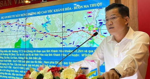 Cao tốc Khánh Hoà - Buôn Ma Thuột có tổng mức đầu tư gần 22.000 tỉ đồng