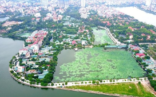 Hà Nội yêu cầu không xem xét điều chỉnh quy hoạch giảm diện tích cây xanh, ao hồ