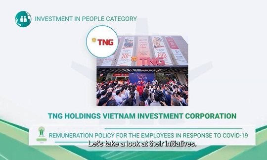 TNG Holdings Vietnam được vinh danh Doanh nghiệp Trách nhiệm châu Á 2022