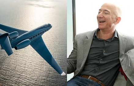 Bên trong 2 chuyên cơ xa hoa cùng loại, trị giá lên tới 150 triệu USD cùng thuộc sở hữu của tỷ phú Jeff Bezos