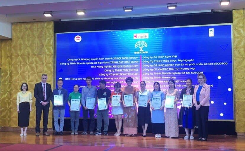 29 doanh nghiệp nhận Gói hỗ trợ các doanh nghiệp tạo tác động xã hội
