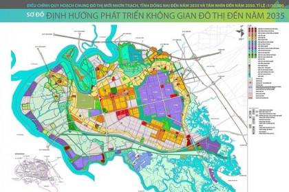 Đồng Nai duyệt quy hoạch đô thị 3.544 ha thuộc Đô thị mới Nhơn Trạch
