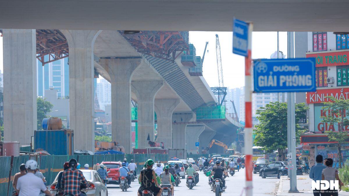 Tuyến vành đai 2 Hà Nội: Hợp long toàn bộ tuyến trên cao, dự kiến khai thác tháng 6/2023