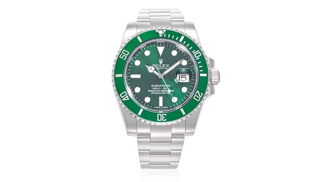 Đấu giá 11 chiếc đồng hồ Rolex 'người khổng lồ xanh' cùng thuộc sở hữu của một người