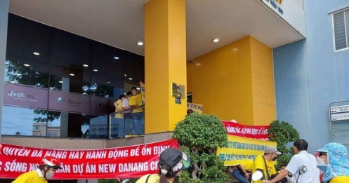 Khách vây trụ sở đòi sổ đỏ dự án New Danang City