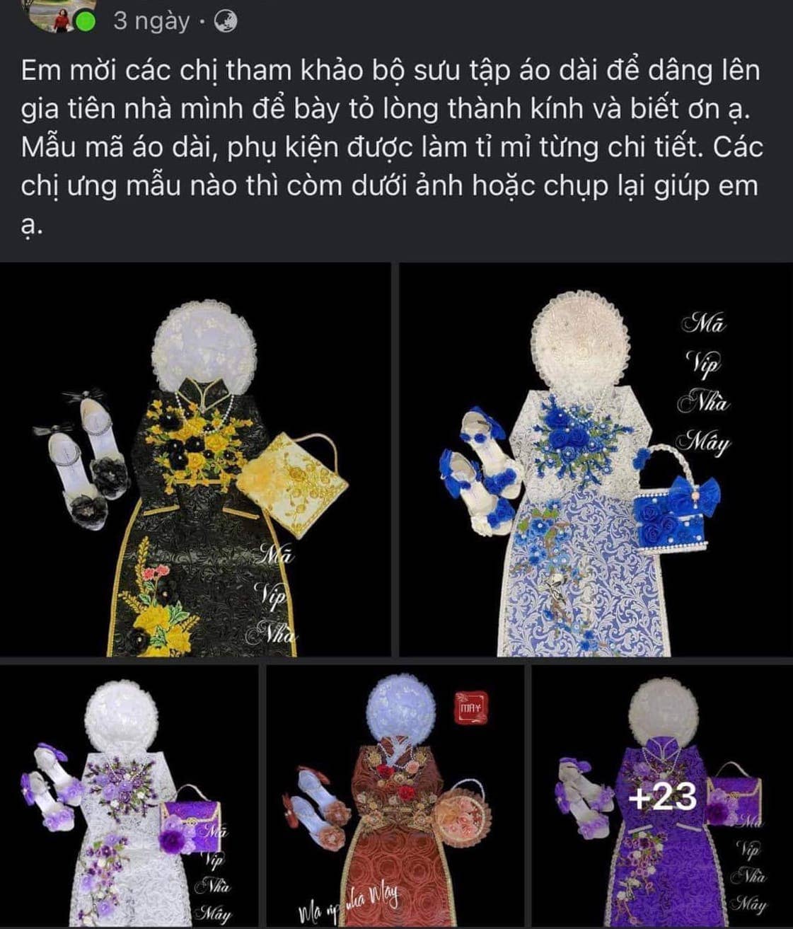 ­"Vung tay” chi cả triệu đồng sắm "đồ hiệu” cho người âm dịp rằm tháng 7