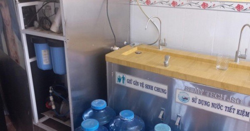 Công an yêu cầu cung cấp hồ sơ dự án mua máy lọc nước ở Bạc Liêu