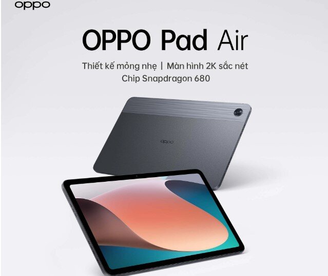 Tin tức công nghệ mới nóng nhất hôm nay 15/8: Oppo sắp ra mắt máy tính bảng tại Việt Nam