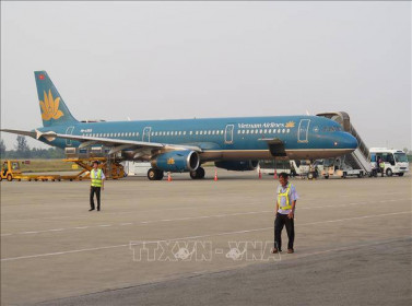 Vietnam Airlines triển khai dịch vụ làm thủ tục trực tuyến tại sân bay Phú Bài
