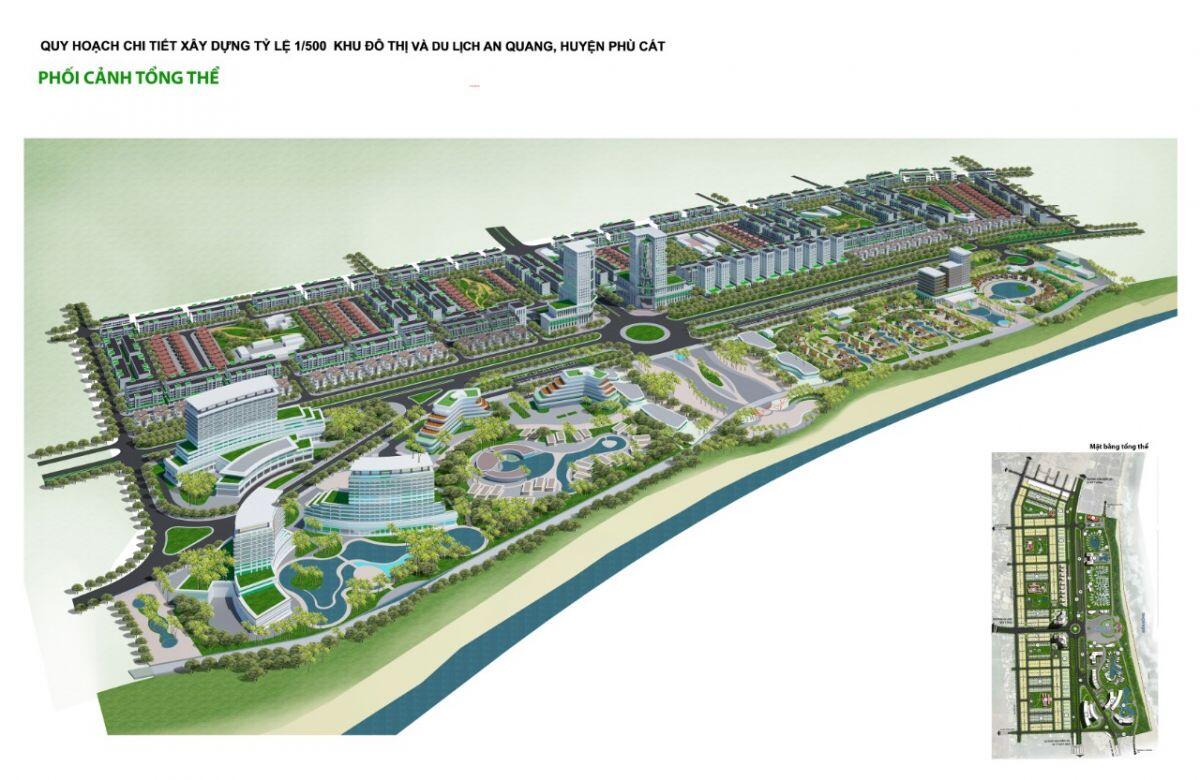 Bình Định phê duyệt quy hoạch 1/500 dự án Khu đô thị và du lịch An Quang