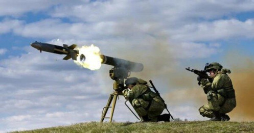 Nga dội tên lửa Kornet vào căn cứ điểm của Ukraine