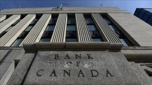 Canada tăng lãi suất chủ chốt lên mức cao nhất kể từ năm 2008