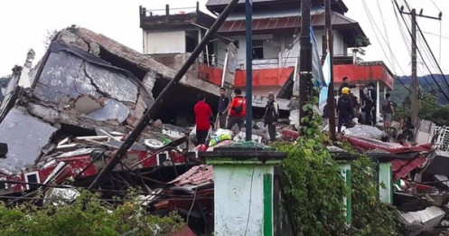 Indonesia hứng hàng loạt trận động đất