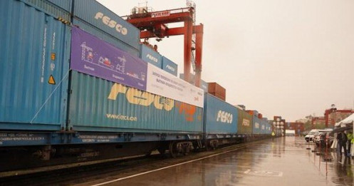 Mở tuyến liên vận đường biển và đường sắt từ Việt Nam tới thẳng Thủ đô của Nga