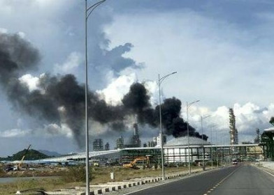 Lãnh đạo Bà Rịa-Vũng Tàu yêu cầu làm rõ vụ cháy tại Tổ hợp hóa dầu Long Sơn