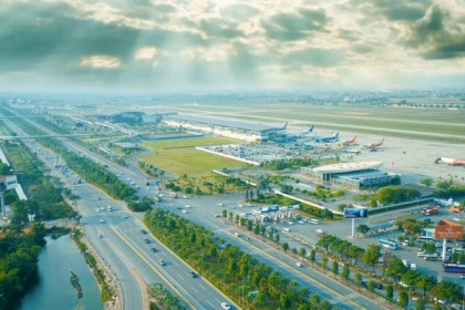 Sắp đấu giá 12 lô đất gần sân bay Nội Bài với giá khởi điểm 41 triệu đồng/m2