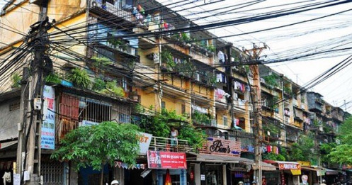Hà Nội: Quận Thanh Xuân kiểm định 23 chung cư cũ, 21 nhà nguy hiểm cấp C