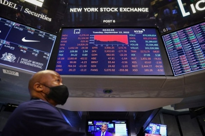 Chứng khoán Mỹ giảm tuần thứ hai liên tiếp, Dow Jones tạo đáy mới của năm 2022