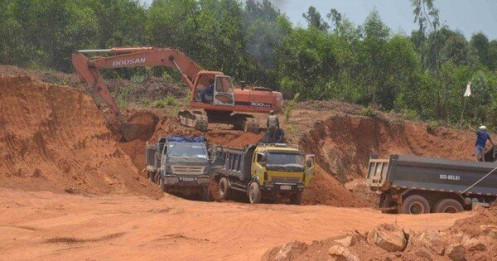 Thái Nguyên đưa hàng chục ha đất san lấp vào khu vực không đấu giá quyền khai thác khoáng sản