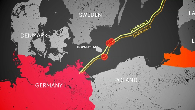 NATO từng tập trận gần vị trí rò rỉ đường ống khí đốt Nord Stream