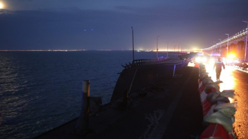 Thông tin mới nhất về chiếc xe phát nổ trên cầu Crimea