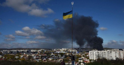 Liên tiếp nổ lớn ở thủ đô Kiev của Ukraine