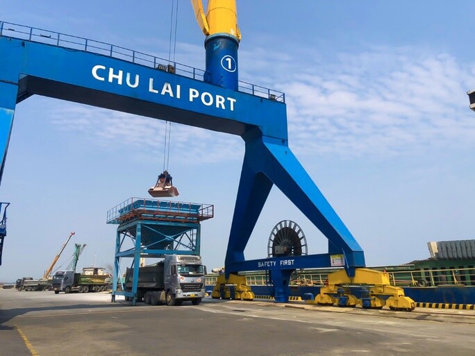 Cảng Chu Lai phát triển dịch vụ xuất nhập khẩu hàng rời