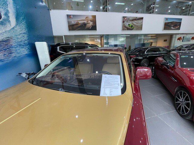 Siêu xe Roll-Royce Ghost dát vàng của ông Trịnh Văn Quyết đấu giá thất bại