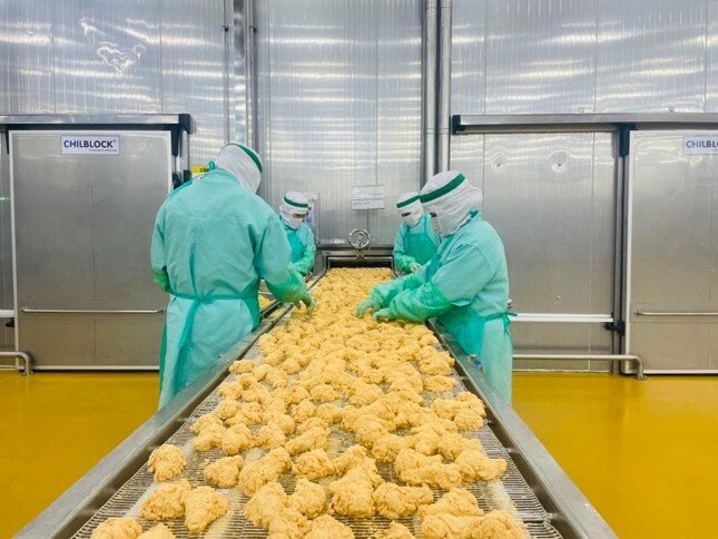 Việt Nam xuất khẩu lô hàng thịt gà đầu tiên sang Nhật Bản