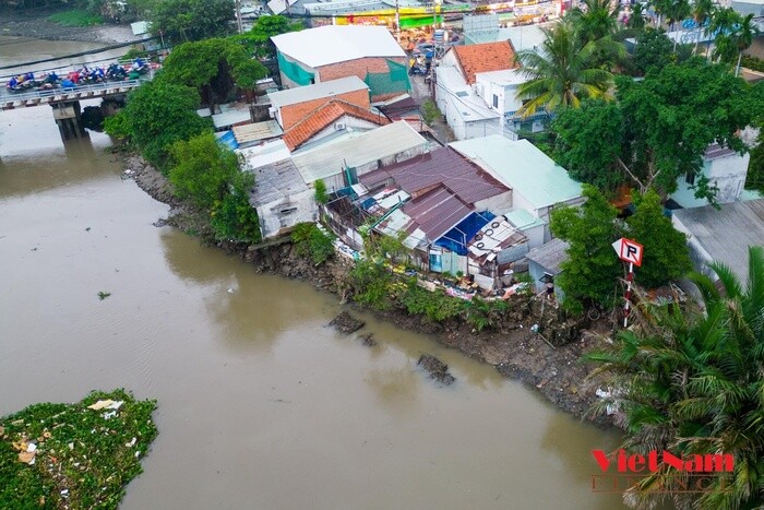 TP Hồ Chí Minh: 8 vị trí sạt lở kênh, rạch đặc biệt nguy hiểm được cảnh báo