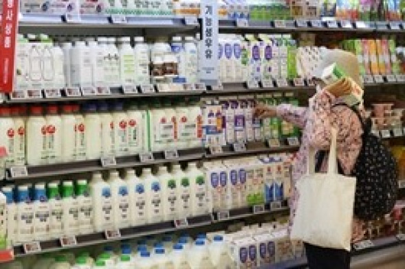 Giá sữa tại Hàn Quốc tăng vọt