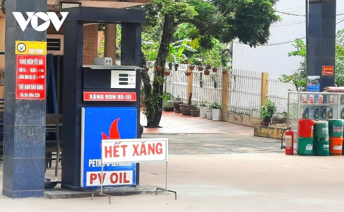Thiếu nguồn cung: 15 cửa hàng xăng dầu tại Quảng Bình đóng cửa