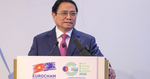 Thủ tướng Phạm Minh Chính: Phát triển kinh tế xanh để thu hút dòng vốn đầu tư từ châu Âu