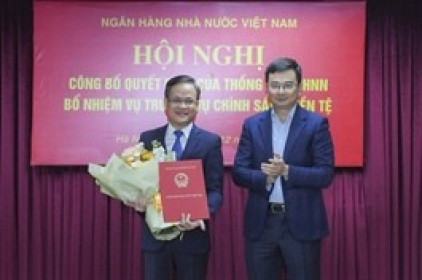 Ông Phạm Chí Quang được bổ nhiệm giữ chức Vụ trưởng Vụ Chính sách tiền tệ