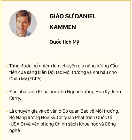Giáo sư Daniel Kammen: 'Tôi tự hào vì Việt Nam có rất nhiều nhà khoa học nữ'