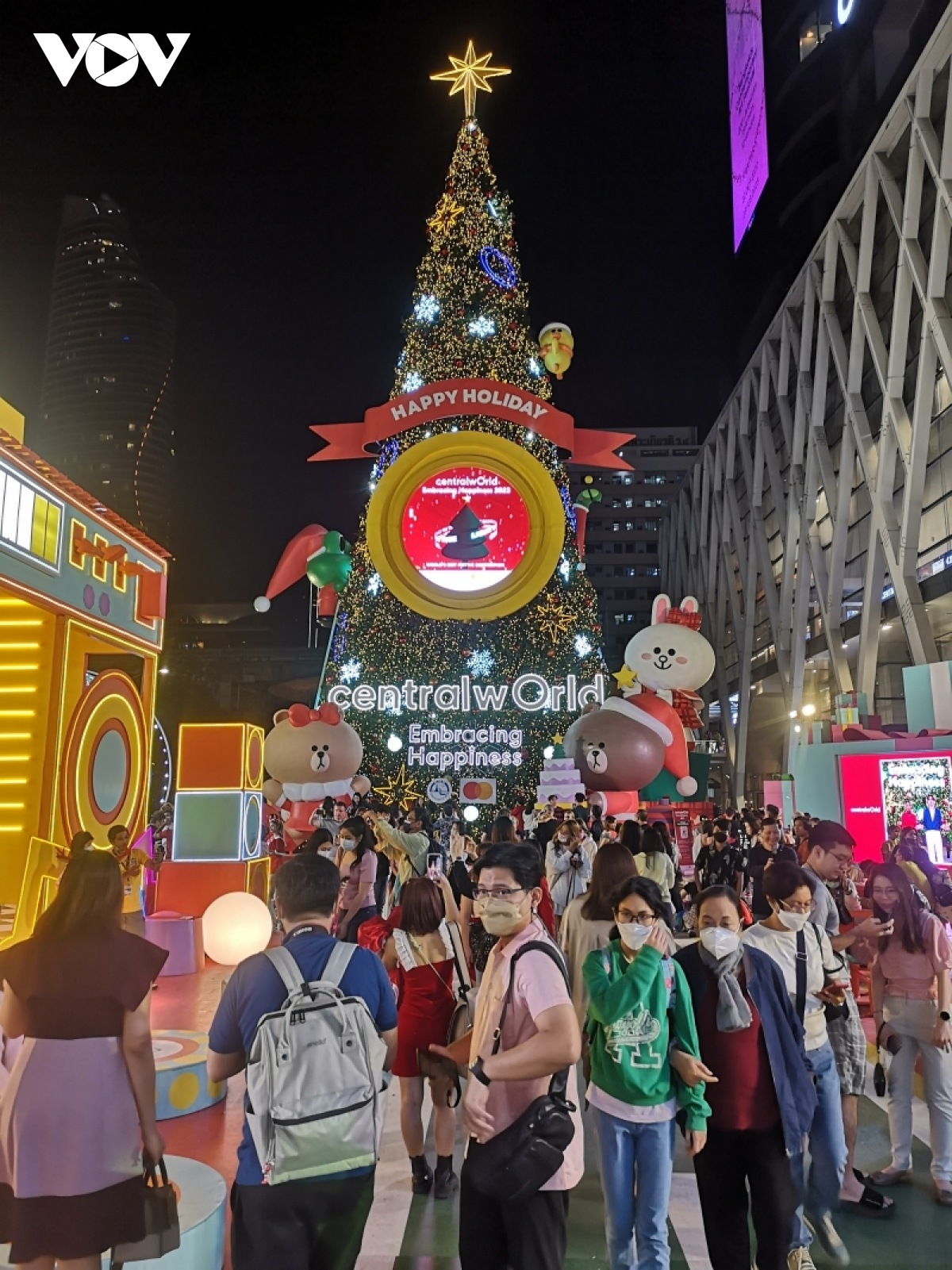 Không khí đón Giáng sinh tại Bangkok, Thái Lan