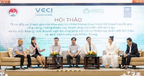 VCCI Đà Nẵng: Thúc đẩy vai trò của doanh nghiệp trong phòng chống thiên tai