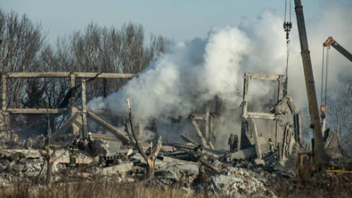 Nga xác nhận hơn 60 binh sĩ thiệt mạng trong cuộc tấn công đêm giao thừa của Ukraine