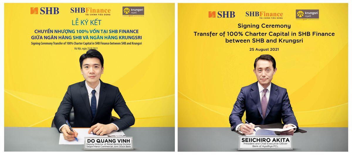 SHB Finance hoàn thành bước cuối để chuyển nhượng cho ngân hàng Thái