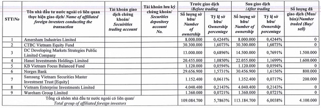 Nhóm quỹ Dragon Capital ''lướt sóng'' cổ phiếu STB