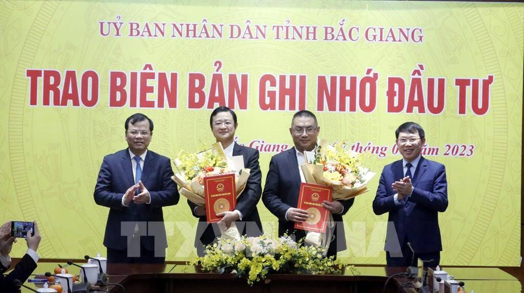 Gần 900 triệu USD đăng kí đầu tư vào Bắc Giang đầu năm mới