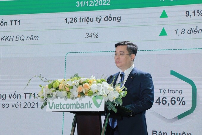 Vietcombank lãi bao nhiêu trong năm ngoái?