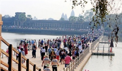 Campuchia kỳ vọng đón khoảng 7 triệu du khách quốc tế vào năm 2025