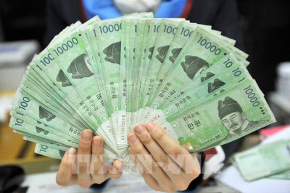 Nguồn cung tiền của Hàn Quốc gia tăng