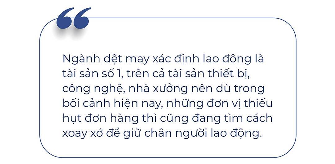 Chủ tịch VITAS: Người lao động là tài sản hàng đầu của ngành dệt may