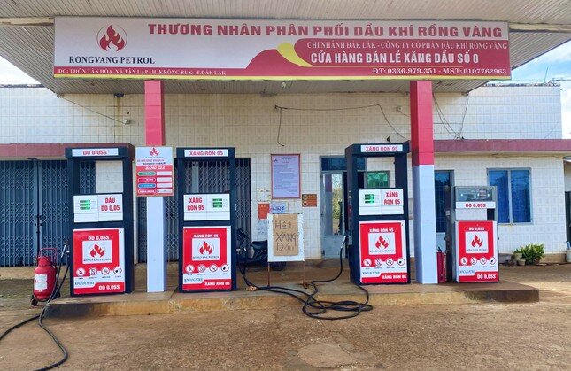 Đắk Lắk: Nhiều cửa hàng treo biển hết xăng dầu
