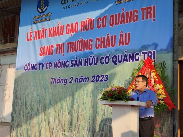 Gạo hữu cơ Việt xuất khẩu châu Âu, giá bán 1.800 USD/tấn
